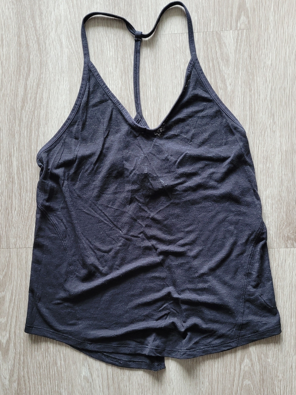 lululemon athletica Black Racerback Tank Top